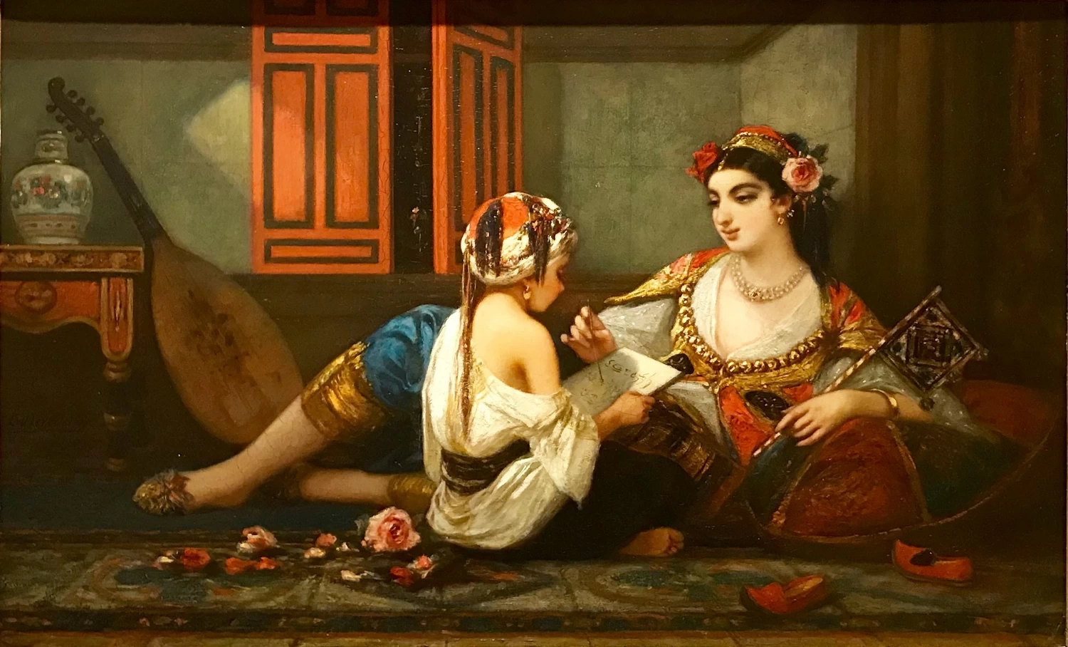 Donne turche - Musée des beaux, arts de Mulhouse